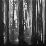 Dreamwalk by Mary Stephens, Painting, Ink on Canvas