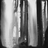 Gate 2 by Mary Stephens, Painting, Ink on Canvas